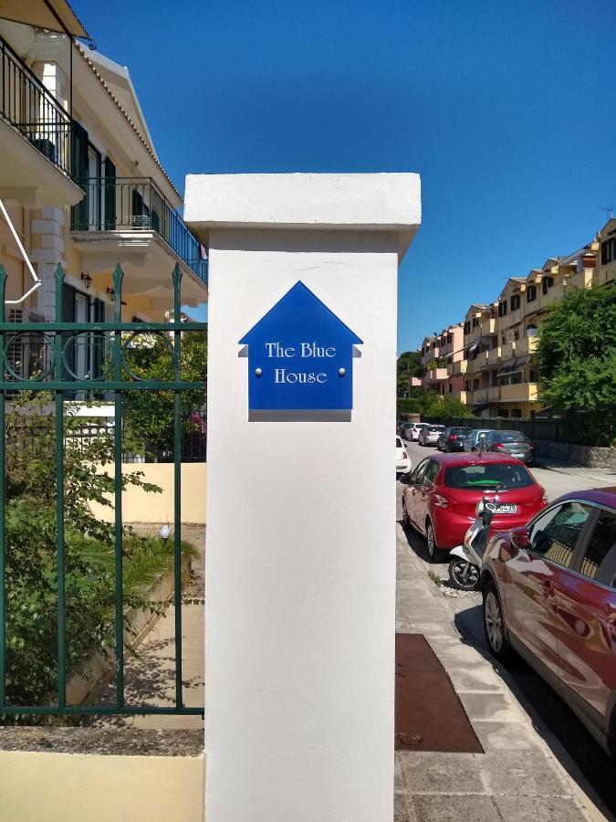 The Bluehouse - Spacious Top Floor Flat With Parking, By Mon Repos Beach Corfu  المظهر الخارجي الصورة